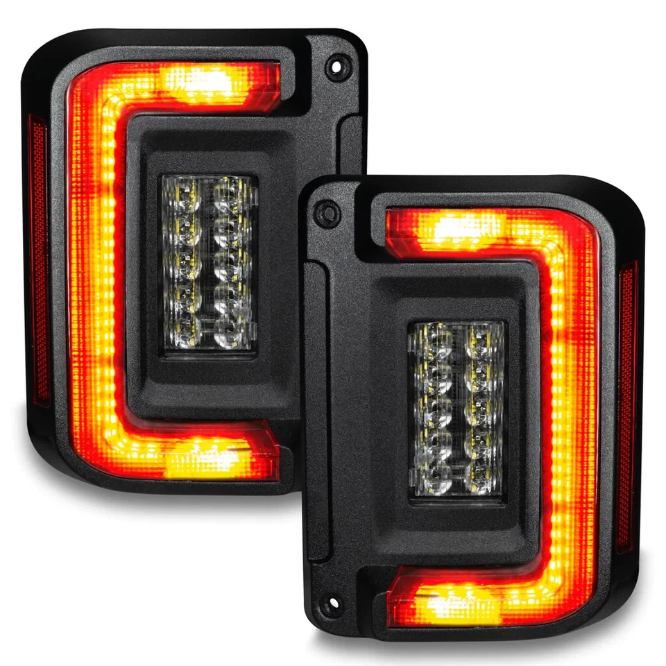 Luzes traseiras de LED de montagem embutida ORACLE Lighting 5891-504 para Jeep Wrangler JK 07-17 - Imagem 4 de 4
