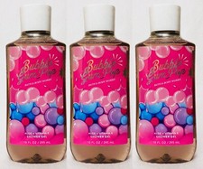 3 Bath Body Works BUBBLEGUM POP Body Wash Shower Gel 10 oz