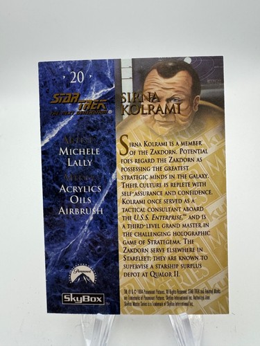 1994 SkyBox Star Trek Master Series - You Pick - Complete your Set - Picture 64 of 224