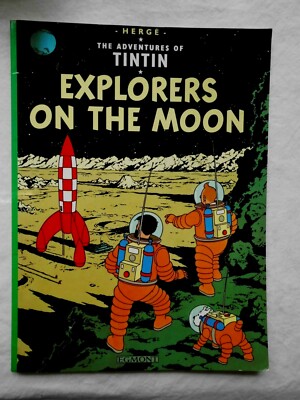 Comics´s Herge The Adventures of Tintin - Explorers on the Moon super condition 