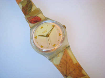 FALL IN LEAVES! Stunning, Colorful AUTUMN COLORS Swatch! Used-RARE! | eBay
