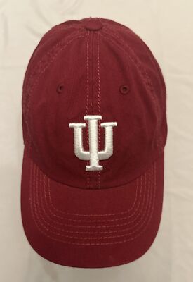 Indiana University Hoosiers Basketball Hat Adjustable Top Of The