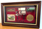 Yorkshire Steam Wagon Truck Match box Model Vintage Cars Display Case Old Car UK