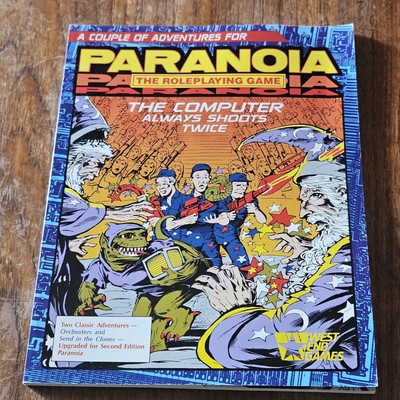 PARANOIA The Computer RPG WEG 12007