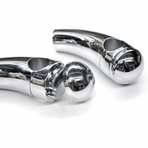 Custom 3.5" inch Pullback handlebar Riser Set Black For 1"inch Bar Motorcycle - Picture 4 of 4