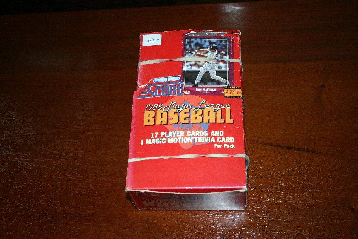 rare 1988 score baseball cards Card #180 Bo Jackson : Collectibles & Fine Art 1988 Score Baseball Traded Factory