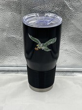 Philadelphia Eagles Throwback NFL 30oz Black Tumbler Cup Mug Logo Brands New