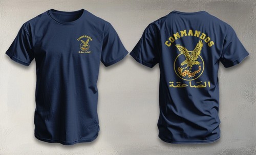 Ägypten El-Sa'ka Thunderbolt Unit 777 Special Forces Militär T-Shirt - Bild 6 von 8