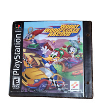 Woody Woodpecker Racing PlayStation PS1 With Manual Tested works No Case