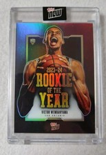 Victor Wembanyama Topps Now - Rookie of the year - VW-6 