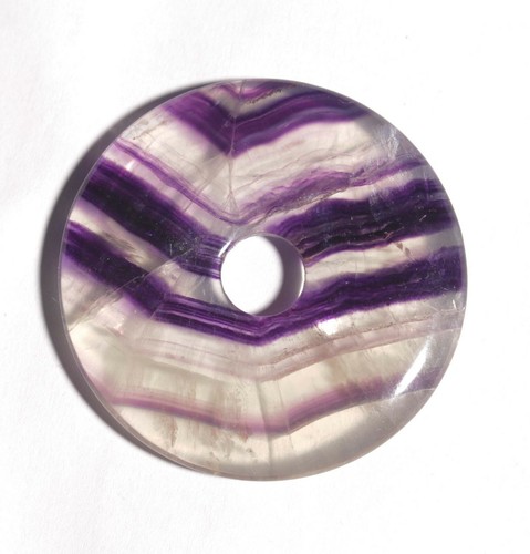 Edelstein Donuts A-L 20 30 40 50 mm für Lederband Kette Pi Scheibe Steinschatz - Bild 176 von 273