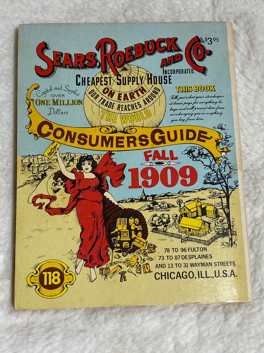 Vintage 1979 Sears Roebuck And Co. Consumers Guide Fall 1909 Vintage 1979 Sears Roebuck And Co. Consumers Guide Fall 1909