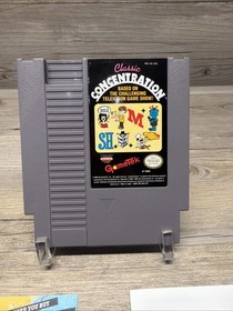Nintendo NES Classic Concentration Tested Authentic Cartridge With Manuals