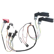 Juego de kit de conversión de arnés de cables de caja de cambios de motor JRRXM 12V para ruedas eléctricas