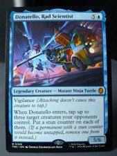 MTG Donatello, Rad Scientist TMT Mythic Regular Single NM #109 Turtle Artificer