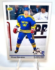 1992-93 Upper Deck #375b Peter Forsberg Team Sweden 3+ SHIP FREE Avalanche