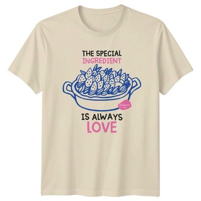 The Special Ingredient Is Always T-Shirt Backen Essen Valentinstag Geschenk