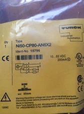 1PC TURCK Ni50-CP80-AN6X2 SENSOR FREE SHIP -NEW