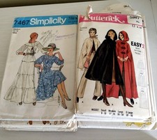10 x Vintage Sewing Patterns Dresses Coats Skirts