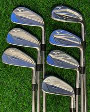 Mizuno JPX 923 Tour white steel forged iron set 4-PW, ProjectX LZ 6.5/125g shaft