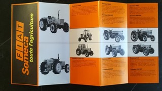 prospectus tracteur moissonneuse Someca
