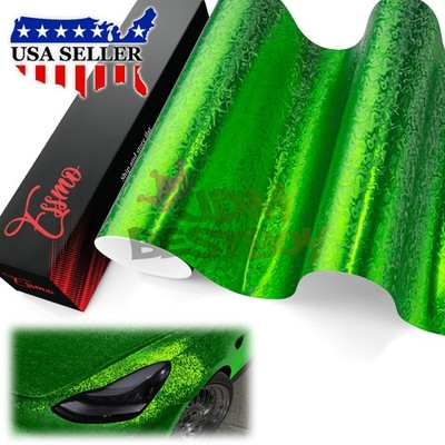 PET Damascus Steel Forged Carbon Fiber Satin Car Vinyl Wrap Film Sticker Sheet