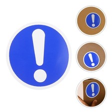  6 Pcs Warning Labels for Safety Machine Caution Stickers Danger Decal