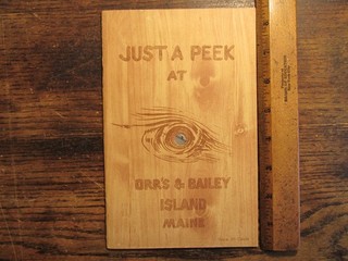 Antique Ephemera Orr's Island & Bailey Island ME Sportsman & Tourist Book & Map