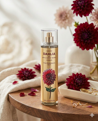 Bath & Body Works DAHLIA Fine Fragrance Mist 8 oz   New & Authentic
