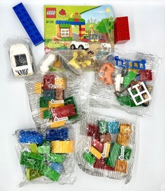 LEGO DUPLO: My First Zoo (6136) Retired & In Open Box with Sealed Bags