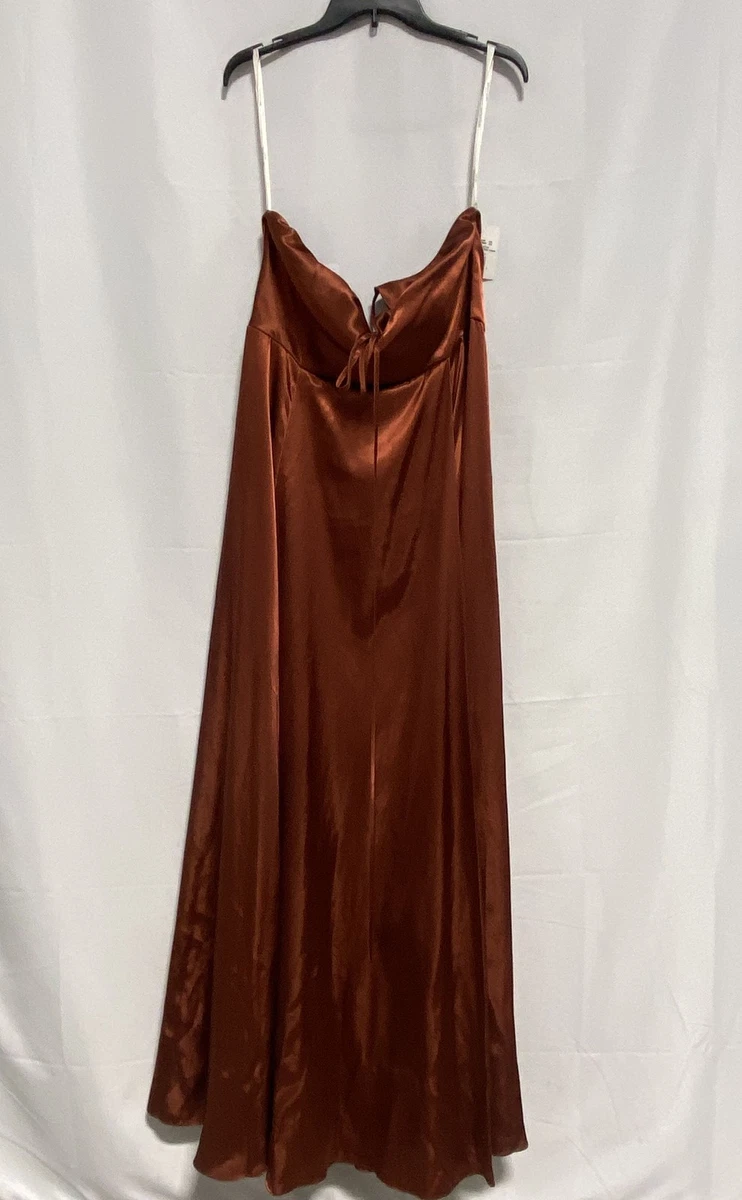 ebay brown dress brown midi dress Square Neck Midi Dress Odd Muse