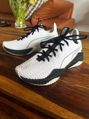 Puma Defy Sneaker Damen Gr. 37 Weiß Schwarz Turnschuhe