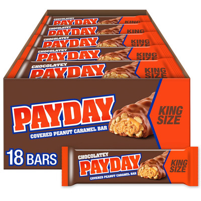 Chocolatey Peanut Caramel King Size, Candy Bar, 3.1 Oz