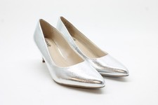 LifeStride Alexis Women's Silver Metallic Pumps 9M FS