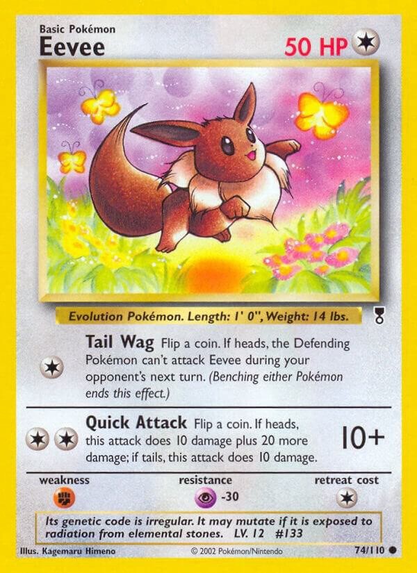 Eevee 74/110 Legendary Collection Regular NM