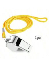 STAINLESS STEEL REFEREE WHISTLE SPORTS SCHOOL FOOTBALL RUGBY OUTDOOR