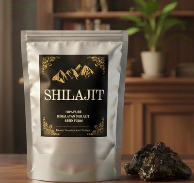 Shilajit Top Quality 100% Pure Gilgit Salajeet Himalayan (25 GM to 1000 GM)