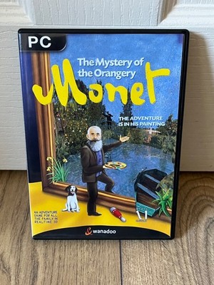 Monet: Das Geheimnis der Orangerie - Point & Click Adventure Spiel für PC - sehr guter Zustand