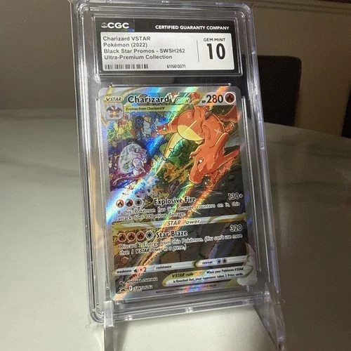 CGC 10 - CHARIZARD VSTAR - SWSH262 ULTRA-PREMIUM COLLECTION POKEMON