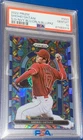 2022 Panini Prizm Shohei Ohtani Stained Glass Nvy/Blue Crln/Blue #SG3 PSA 10