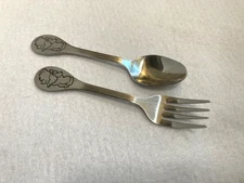 Tommee Tippee Bear Stainless Youth Fork and Spoon