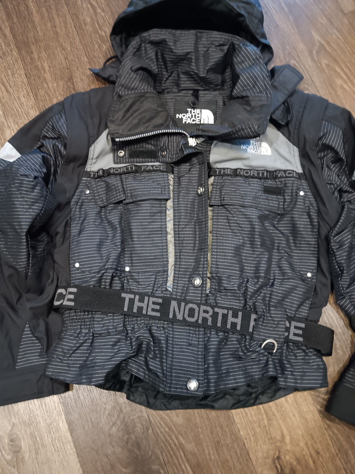 The North Face Vintage Steep Tech  Jacket Women’s Size 4  Black Rare image 2
