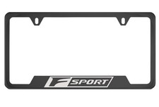 Black Chrome License Plate Frame For F Sport Fsport