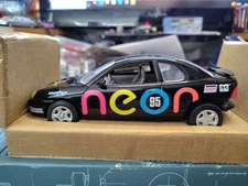 Brookfield Collectors Guild 1995 Black Dodge Neon coupe Neon SCCA Car New
