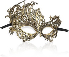 Masquerade Mask for Women Lace Mask for Halloween Carnival Mardi Gras Party Cost