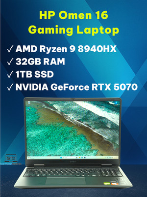 HP Omen 16 Gaming Ryzen 9 8940HX 32GB RAM 1TB SSD 16'' NVIDIA RTX 5070 Gut