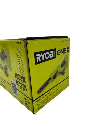 RYOBI ONE+ 18V 1/2 pulg. x 18 in. Herramienta de lijadora de banda solo PSD101B nueva - Imagen 4 de 7