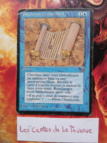 Carte Magic : Parchemin du marchand - VF/terres natales | eBay