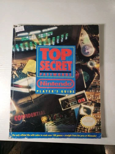 Vintage Top secret Passwords Nintendo Player's Guide - NES Game Boy