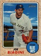 2017 Topps Heritage #585 Joe Biagini - BB